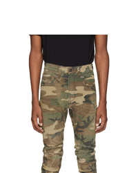 Jean camouflage olive R13