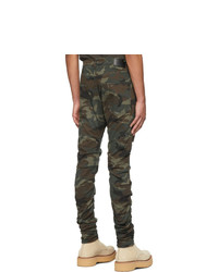 Jean camouflage olive R13