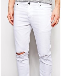 Jean déchiré blanc Asos