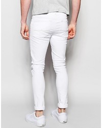 Jean déchiré blanc Asos