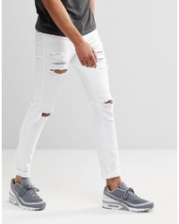 Jean déchiré blanc Dr. Denim