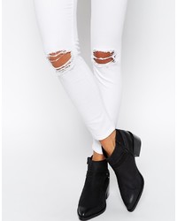 Jean déchiré blanc Asos