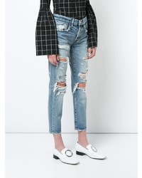 Jean déchiré bleu clair Moussy Vintage