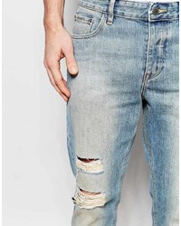 Jean déchiré bleu clair Asos