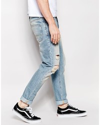 Jean déchiré bleu clair Asos