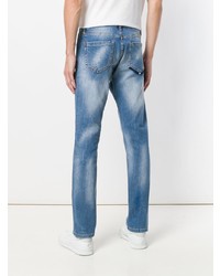 Jean déchiré bleu clair Philipp Plein