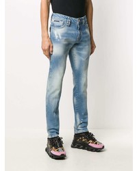 Jean déchiré bleu clair Philipp Plein