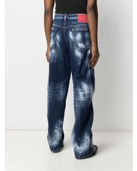 Jean déchiré bleu marine DSQUARED2