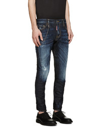 Jean déchiré bleu marine DSQUARED2