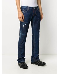 Jean déchiré bleu marine DSQUARED2