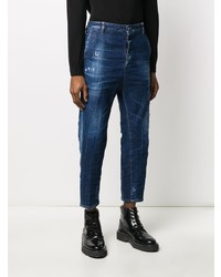 Jean déchiré bleu marine DSQUARED2