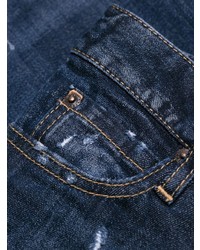 Jean déchiré bleu marine Dsquared2