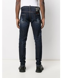 Jean déchiré bleu marine DSQUARED2