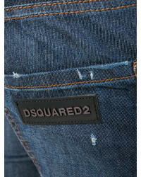 Jean déchiré bleu marine DSQUARED2