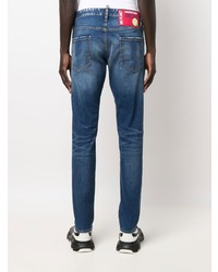 Jean déchiré bleu marine DSQUARED2