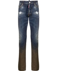 Jean déchiré bleu marine DSQUARED2