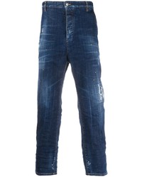 Jean déchiré bleu marine DSQUARED2