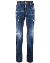 Jean déchiré bleu marine DSQUARED2