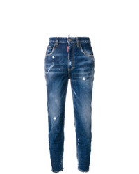 Jean déchiré bleu marine Dsquared2