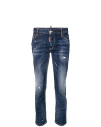 Jean déchiré bleu marine Dsquared2