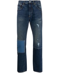 Jean déchiré bleu marine Junya Watanabe MAN