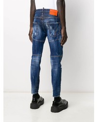 Jean déchiré bleu marine DSQUARED2