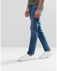 Jean déchiré bleu Asos