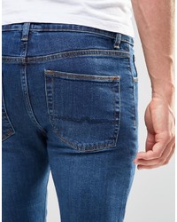 Jean déchiré bleu Asos