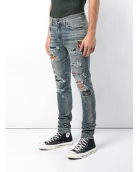 Jean déchiré bleu Amiri