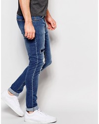 Jean déchiré bleu Dr. Denim