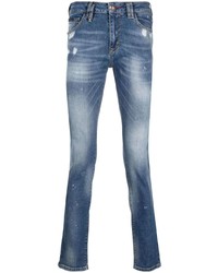 Jean déchiré bleu Philipp Plein