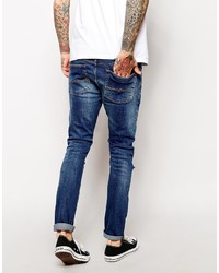 Jean déchiré bleu Asos