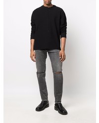 Jean déchiré gris foncé Diesel