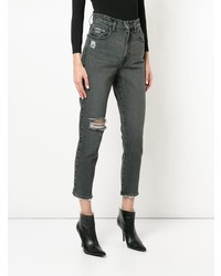 Jean déchiré gris foncé Nobody Denim