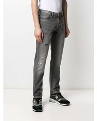 Jean déchiré gris Emporio Armani