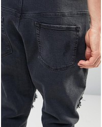 Jean déchiré noir Asos