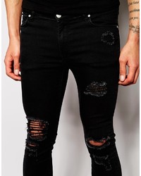 Jean déchiré noir Asos