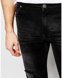 Jean déchiré noir Asos