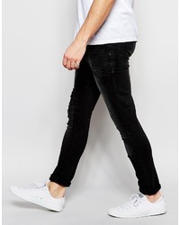 Jean déchiré noir Asos