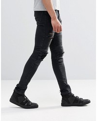 Jean déchiré noir Asos