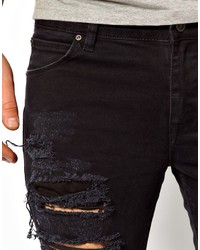 Jean déchiré noir Asos