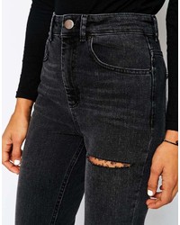 Jean déchiré noir Asos