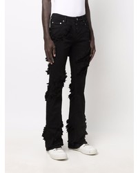 Jean déchiré noir Rick Owens DRKSHDW