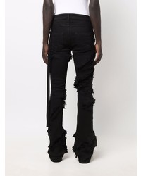 Jean déchiré noir Rick Owens DRKSHDW