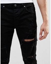 Jean déchiré noir Dr. Denim