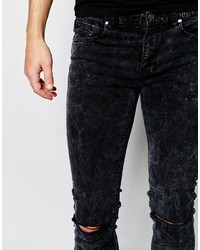 Jean déchiré noir Dr. Denim