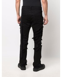 Jean déchiré noir Rick Owens DRKSHDW