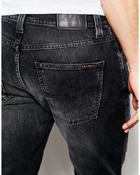 Jean déchiré noir Nudie Jeans