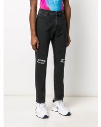 Jean déchiré noir MSGM