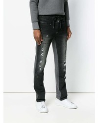 Jean déchiré noir Philipp Plein